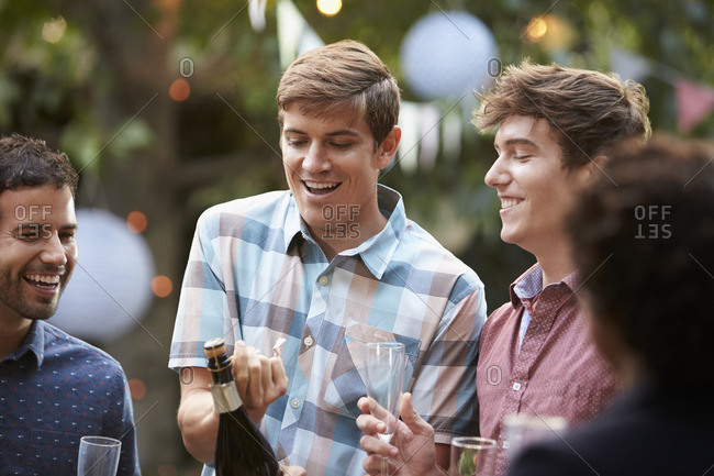 Gays have some fun outdoor
