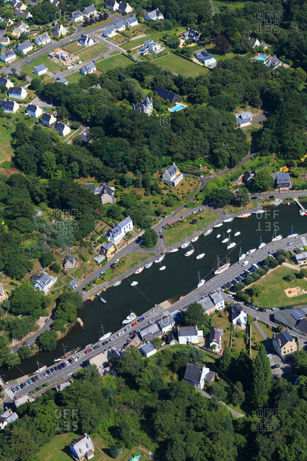 Aven In Pont Aven Brittany Stock Photos Offset