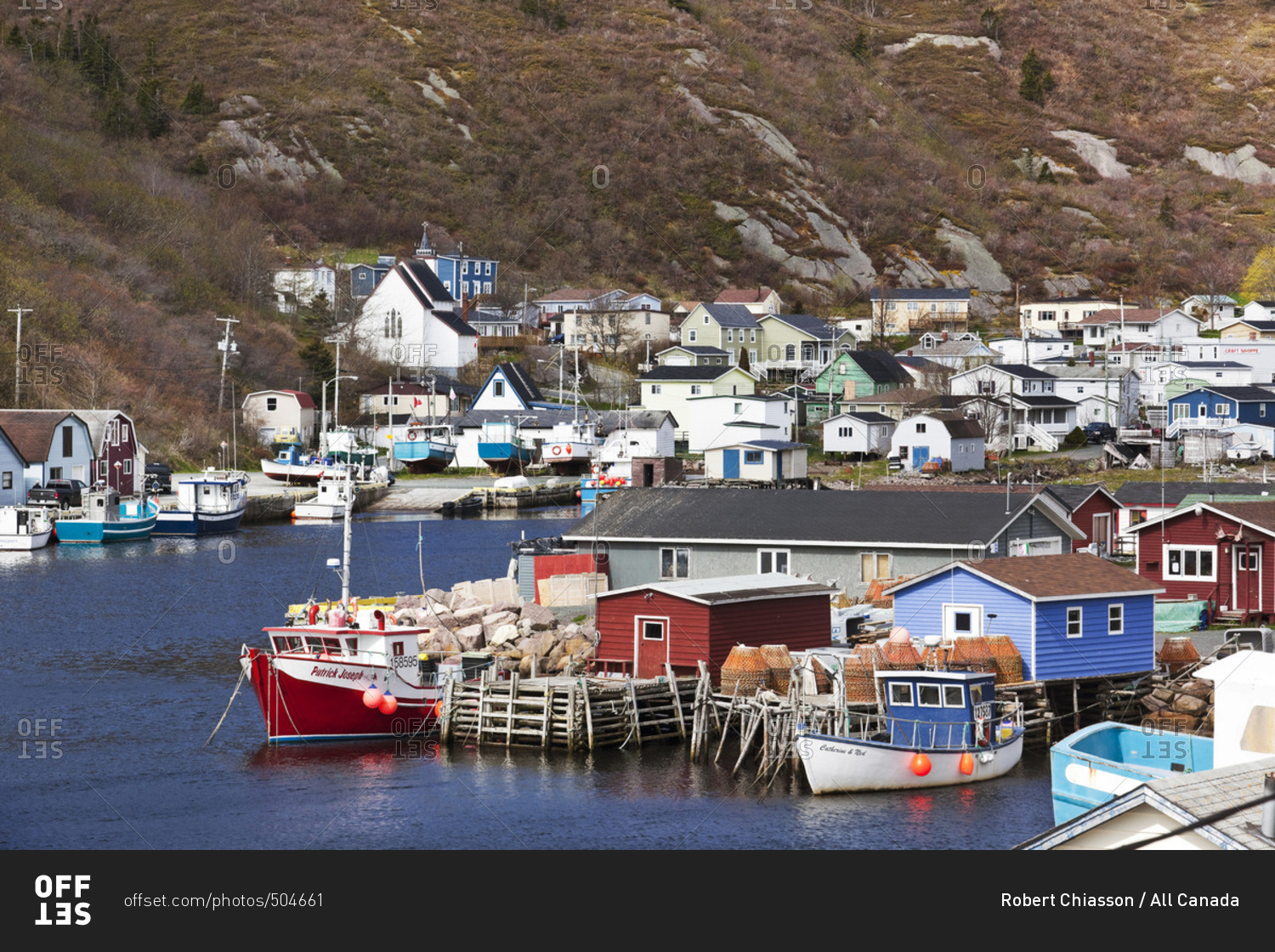 Petty Harbor, Newfoundland, Canada June 13, 2014 Nestled deep in the