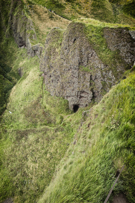 Cliff path cave secret hidden ancient historical