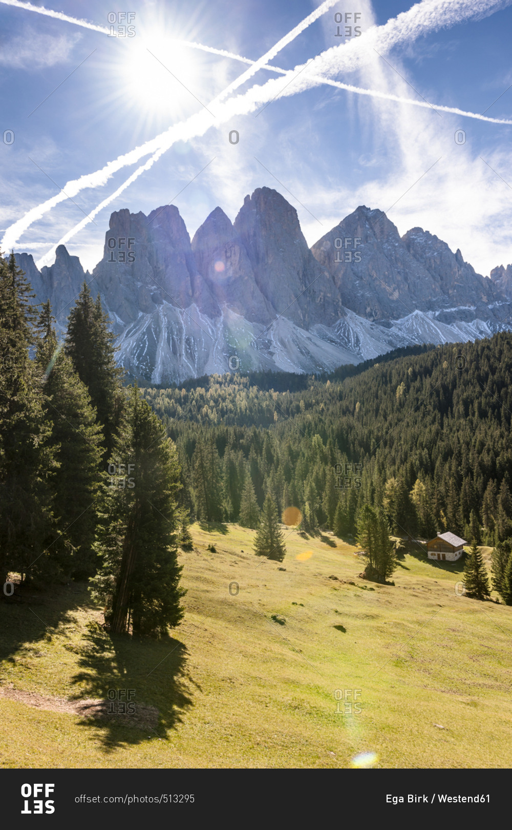 Italy- South Tyrol- Villnoess Valley- Geisler Group