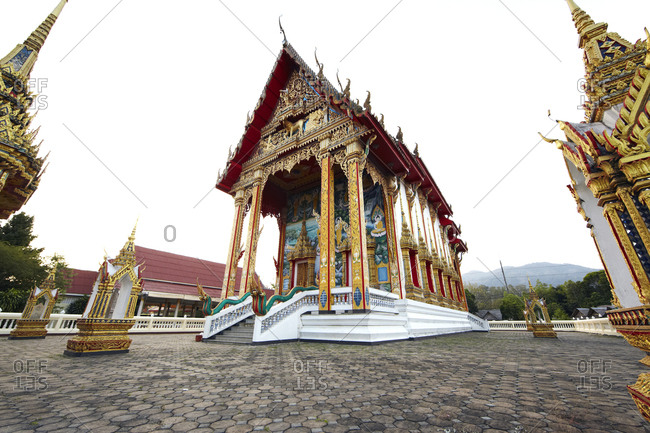 Chaithararam Temple in Phuket, Thailand