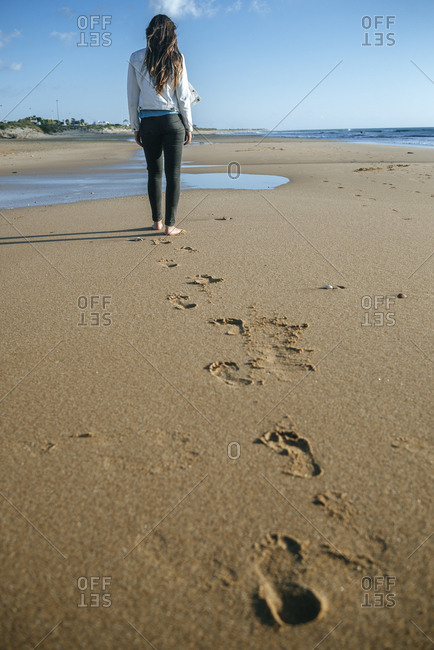 footprints in the sand photos -