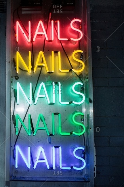 nail stock photos - OFFSET
