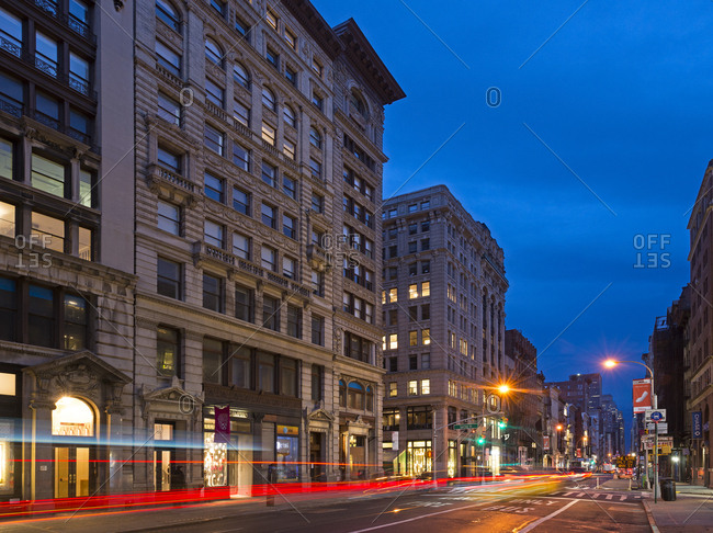 Broadway New York Stock Photos Offset