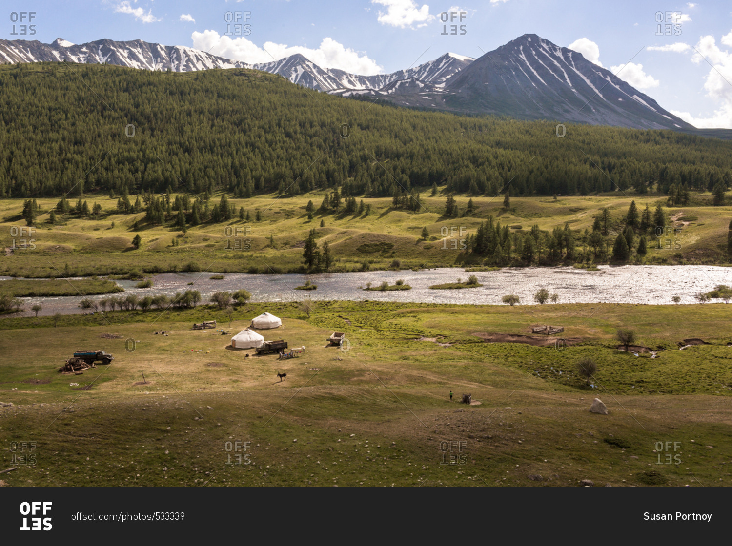 Монгольские горы и леса