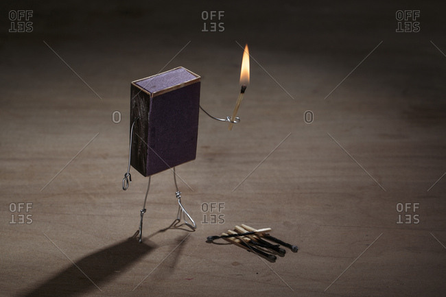 matchsticks stock photos - OFFSET