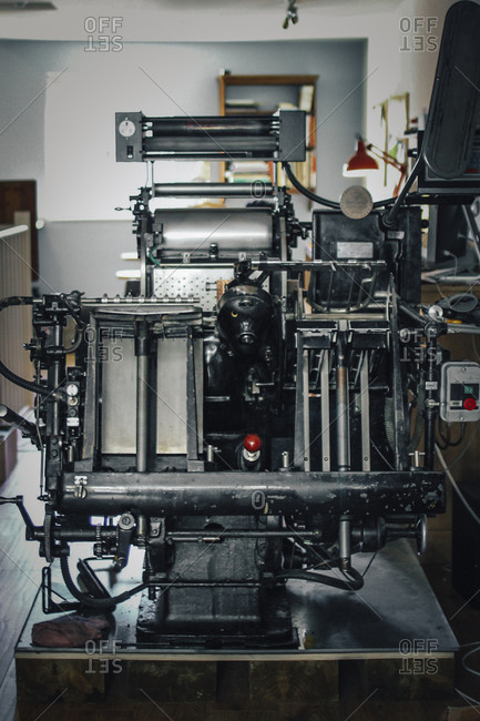 vintage offset press