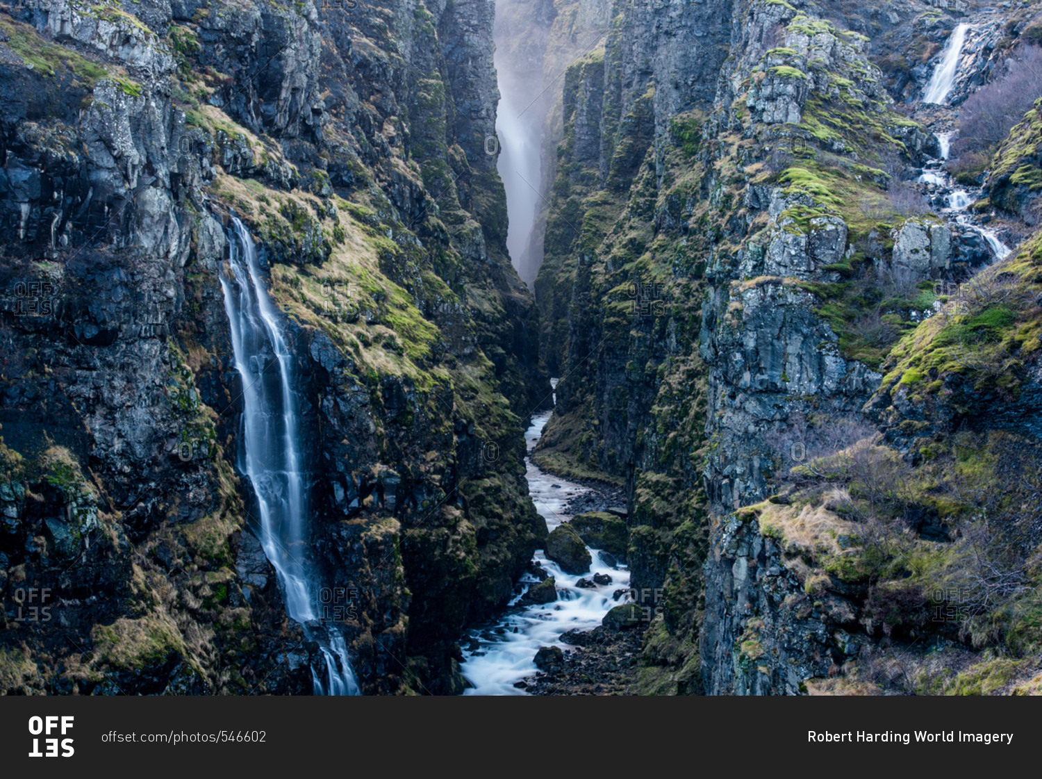Glymur Waterfall, Iceland, Polar Regions