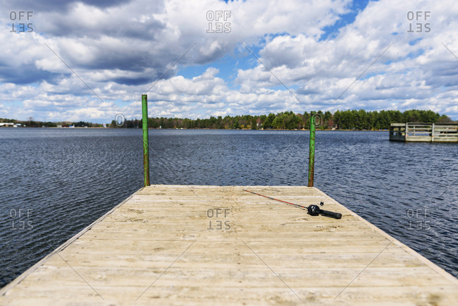 dock fishing pole