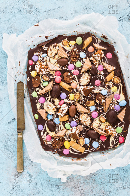 Chocolate and Candy Bark