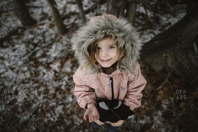 fur lined hooded jacket