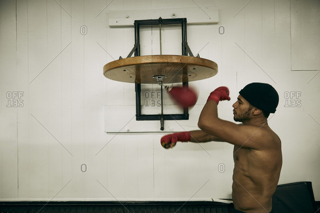 boxing skull cap