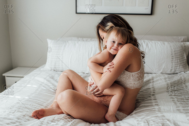 Mother and Daughter in bed — Weasyl