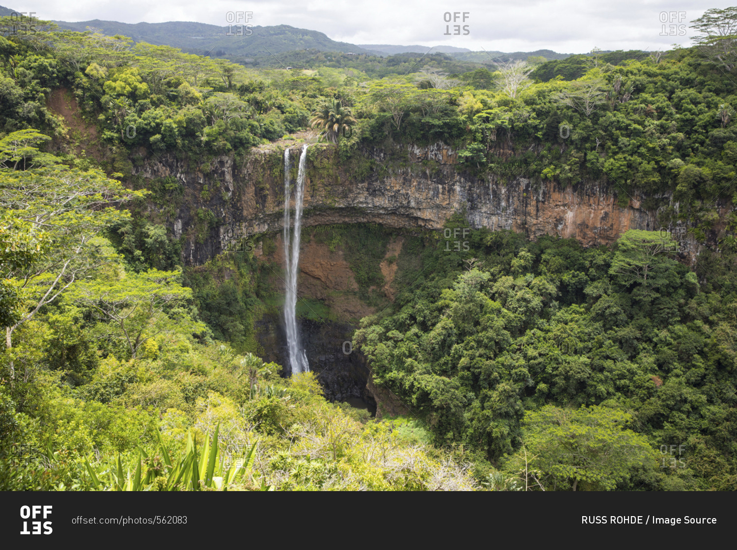 Chamarel Waterfall, Black River Gorges National Park, Mauritius