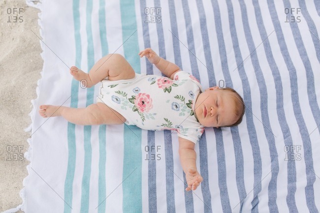 baby beach blanket