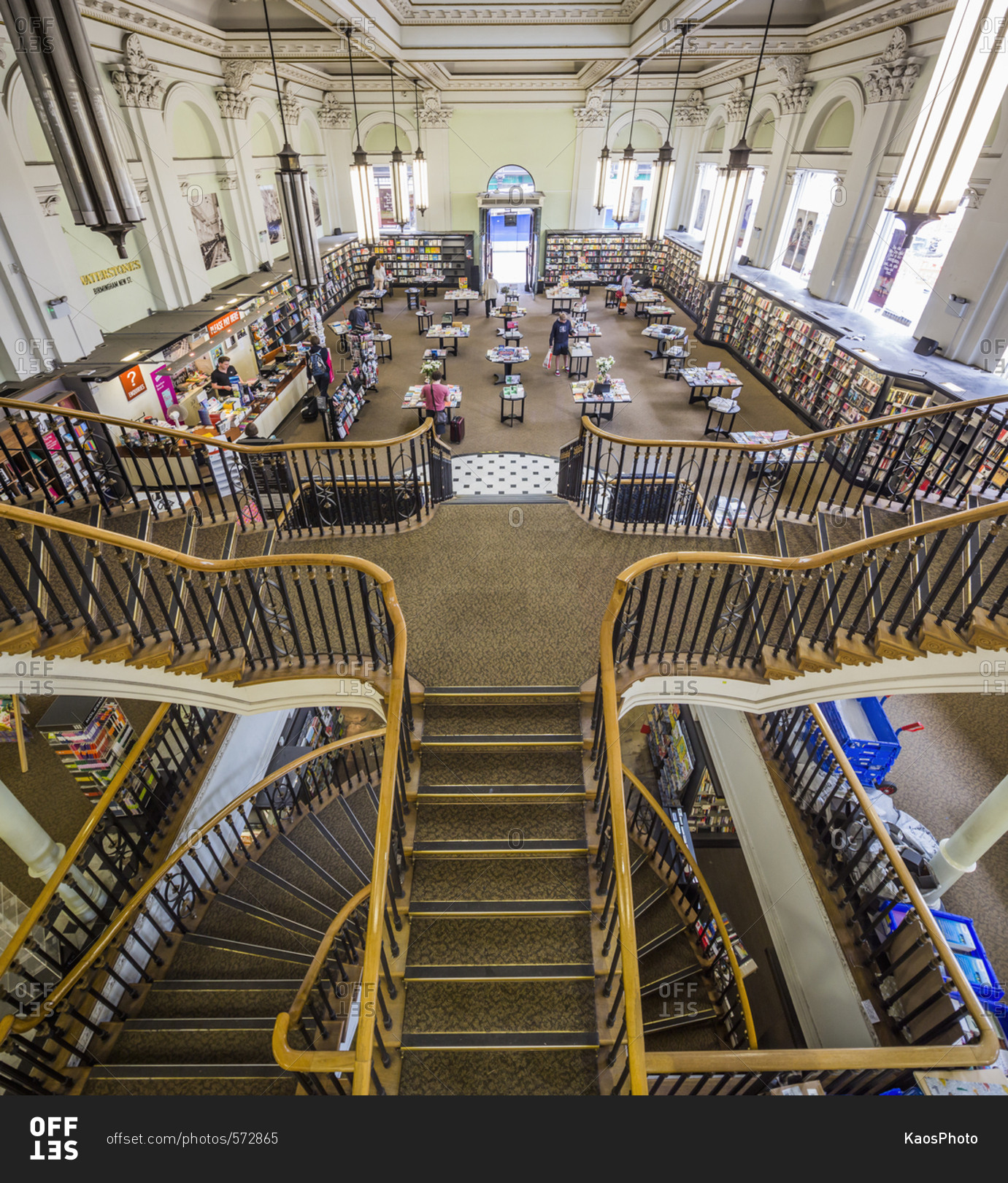 Birmingham, England May 30, 2017 The interior of the historical