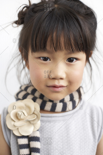 bangs hairstyles stock photos - OFFSET