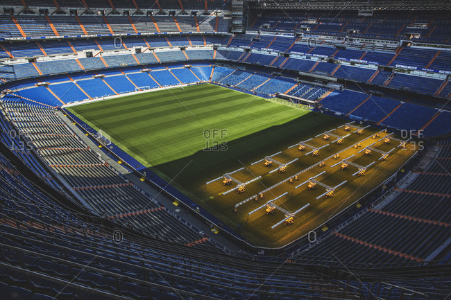 Estadio Santiago Bernabéu, Madrid, Spain