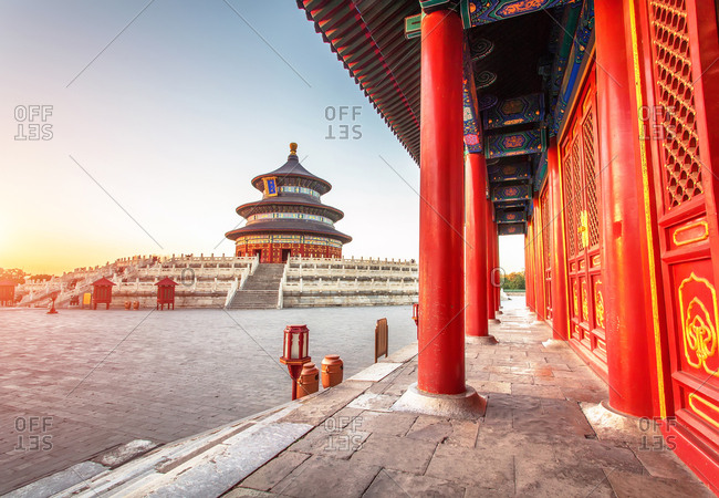 The temple of heaven in Beijing QiNianDian
