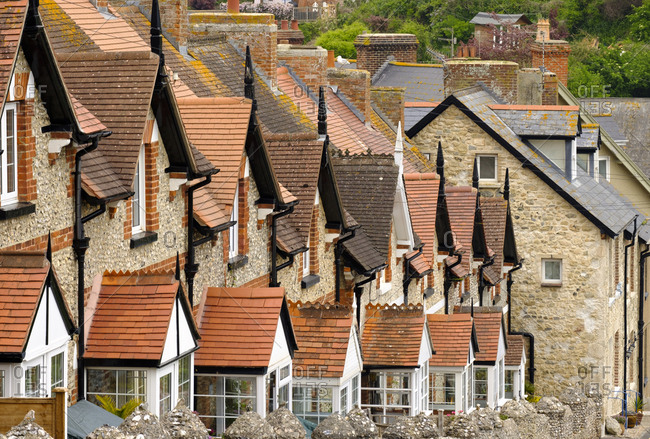 UK- Beer- row of terraced houses