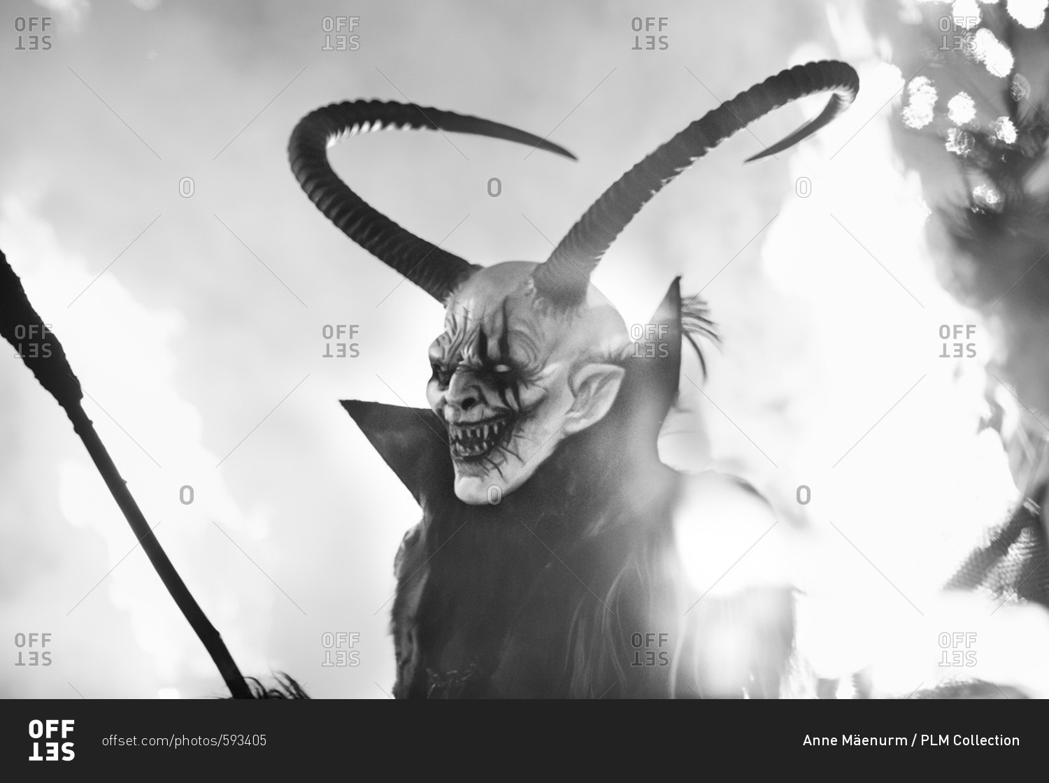 Krampus: a half-goat, half-demon, horrific beast who literally beats people into being nice and not naughty. Krampus, whose name is derived from the German word krampen, meaning claw, is said to be the son of Hel in Norse mythology. Friuli Venezia Giulia,