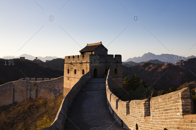 Jinshanling of the Great Wall in Beijing