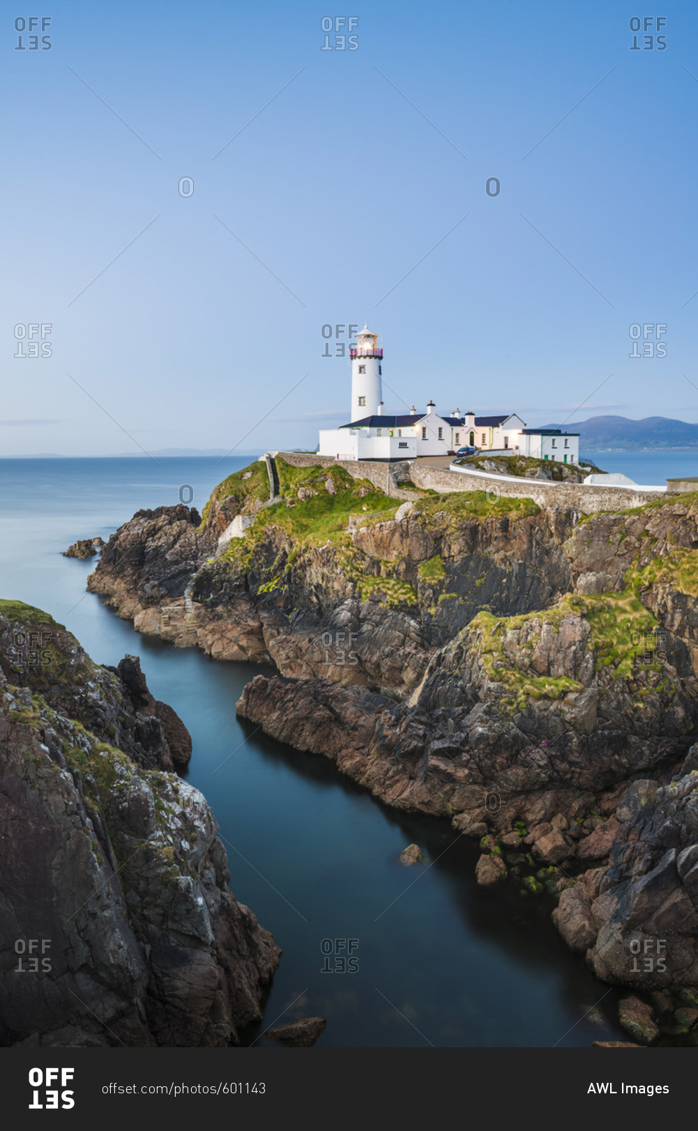 Fanad Head lighthouse, County Donegal, Ulster region, Republic of Ireland, Europe