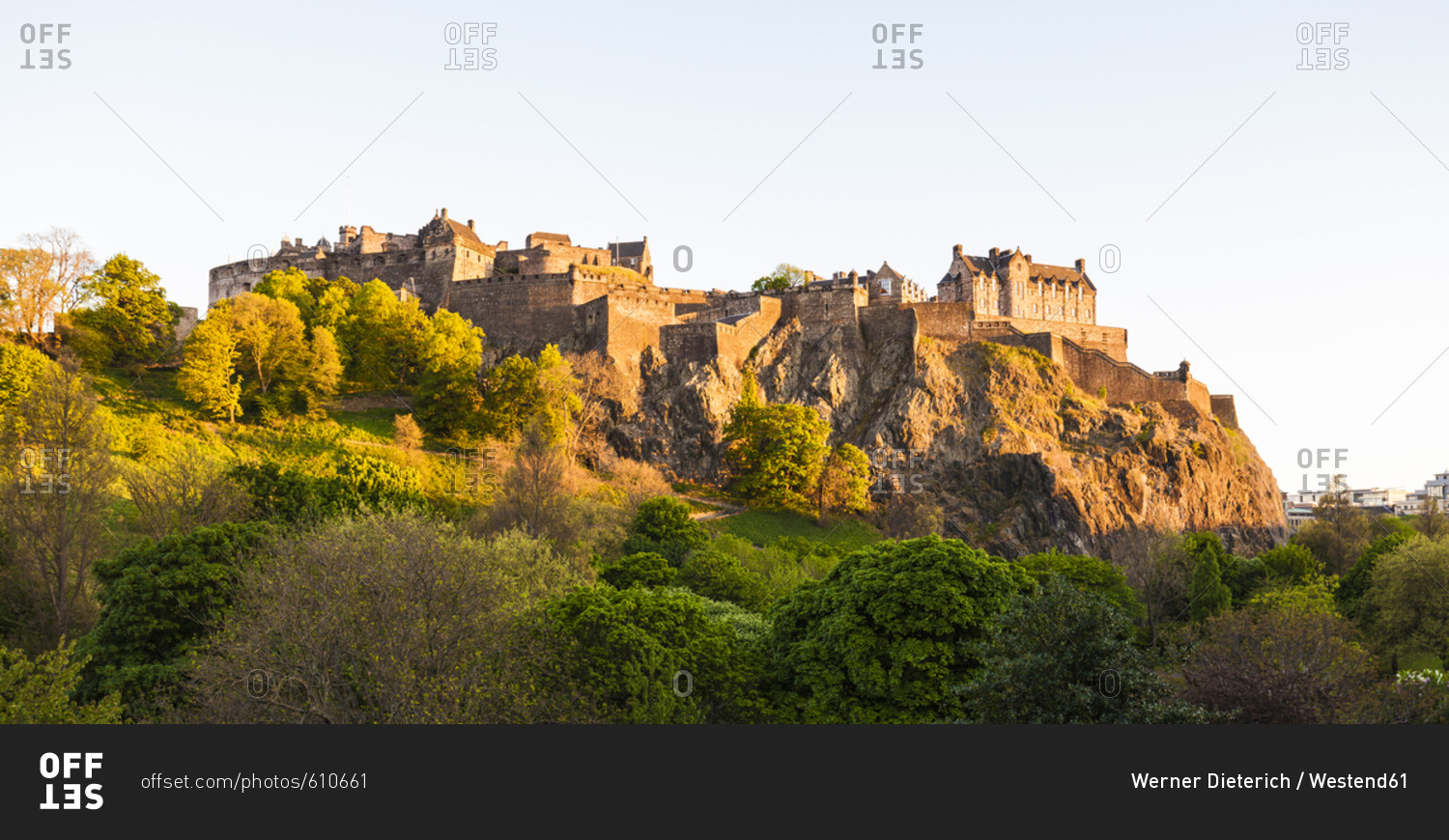 UK- Scotland- Edinburgh- Edinburgh Castle