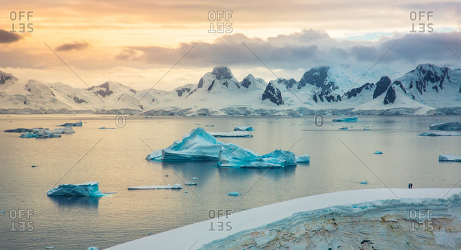 Antarctica wild natural landscape
