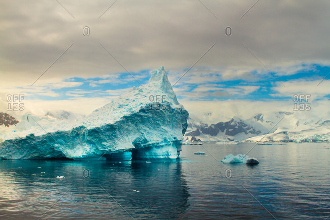 Antarctica wild natural landscape