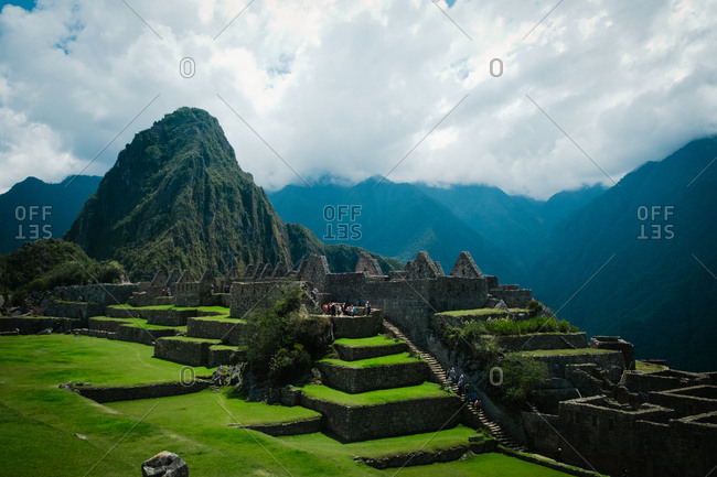 A view of Machu Picchu