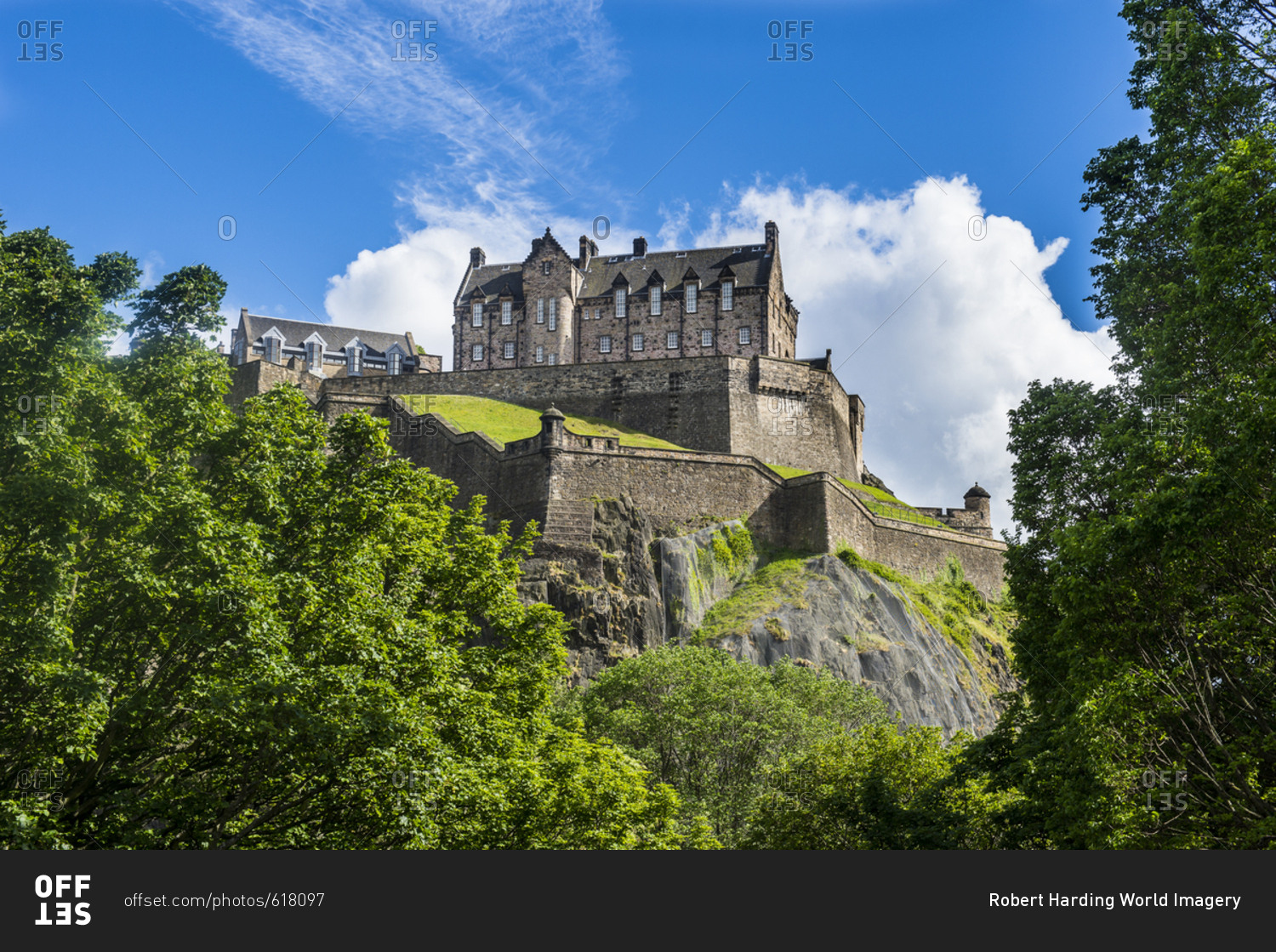 Edinburgh Castle, UNESCO World Heritage Site, Edinburgh, Scotland, United Kingdom, Europe