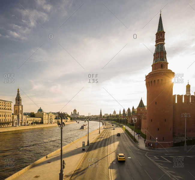 Kremlin Wall Stock Photos Offset