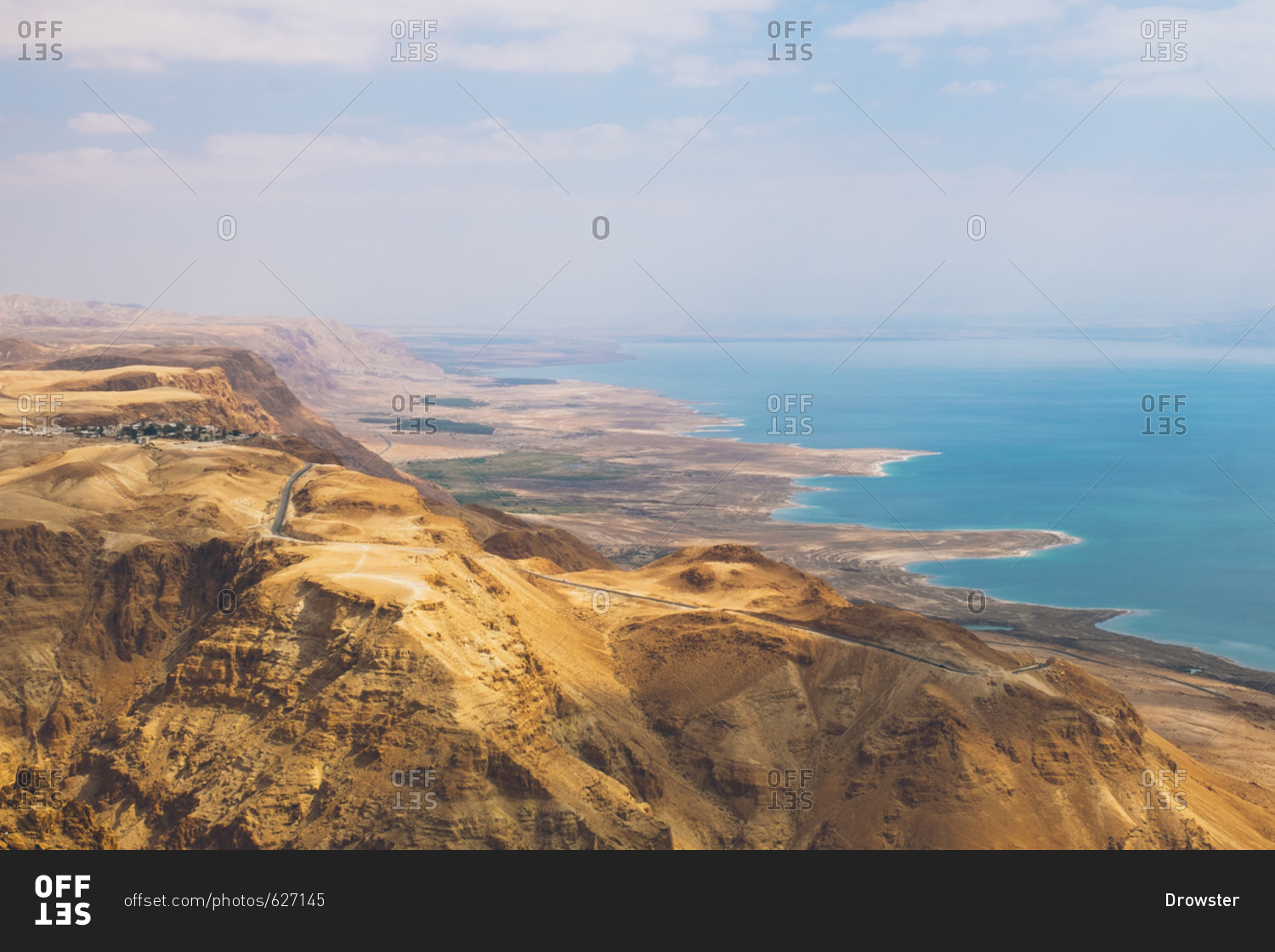 Dead Sea, West Bank, Israel (Palestine) stock photo - OFFSET