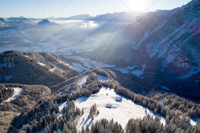 Mountain Cabin Stock Photos Offset