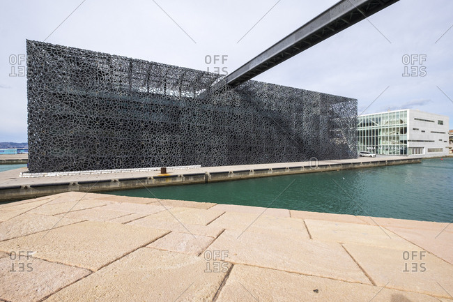 Marseille, France - March 6, 2017: Museum of European and Mediterranean Civilizations in France