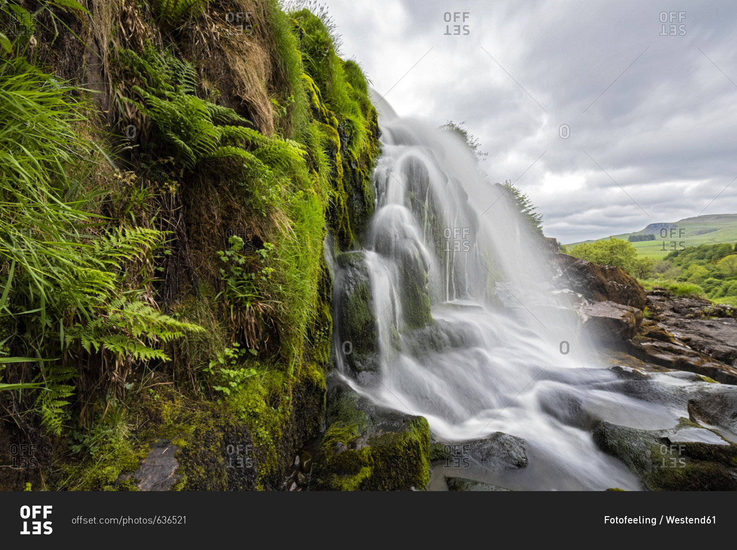 Great Britain- Scotland- Scottish Highlands- Stirling- Fintry village ...