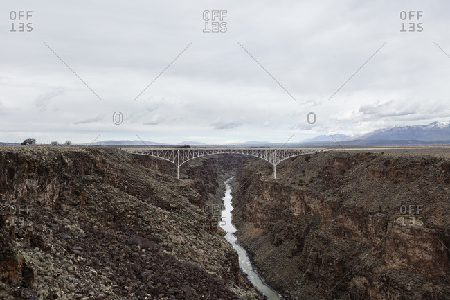 Rio Grande Gorge Bridge Stock Photos Offset