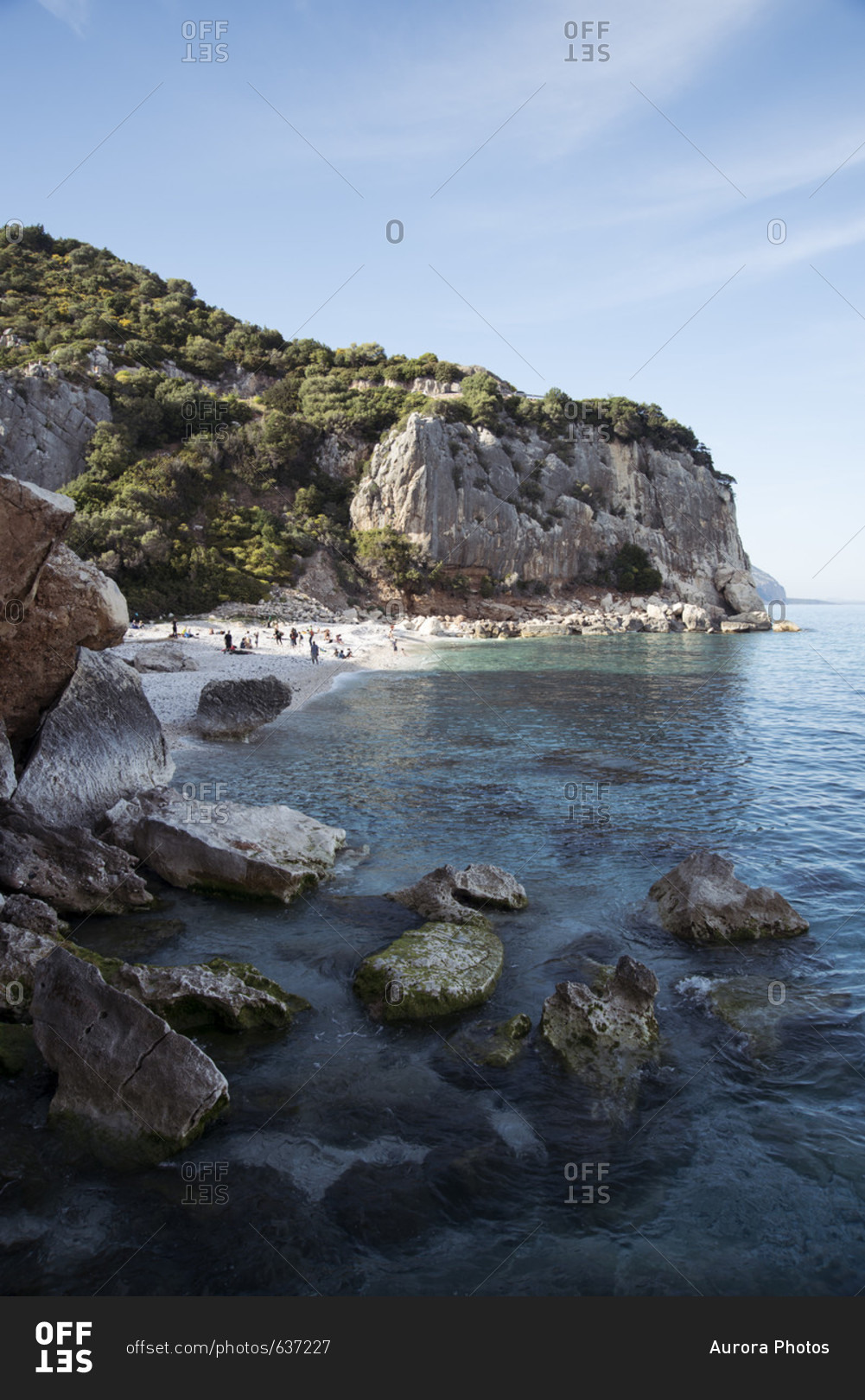 You\'ll find the beautiful cove of Cala Fuili (Spiaggia di Cala Fuili) just three kilometers south of the center of the seaside village named Cala Gonone, in the province of Nuoro, the provincial capital of the untamed central area of East Sardinia. Its on