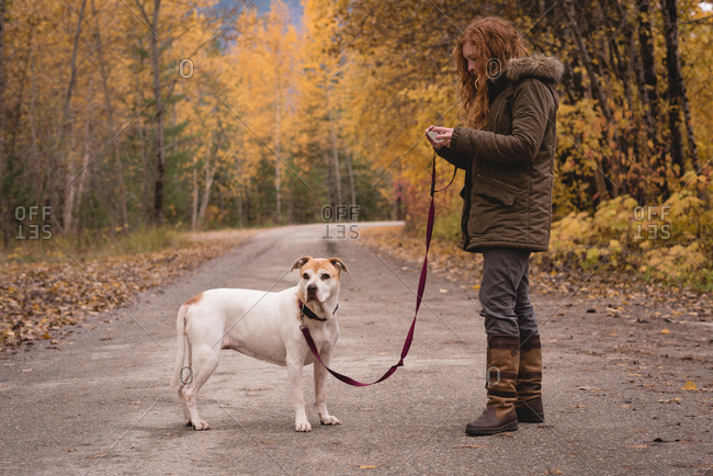 spring dog walking jacket