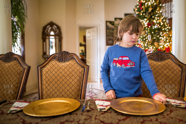 boys table set