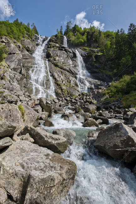 Nardis Waterfalls, Genova Valley, Trentino, Italy, Europe