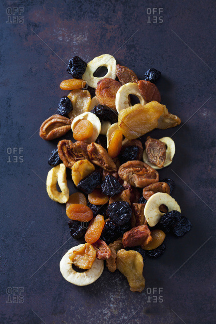 Sulfurated dried fruits
