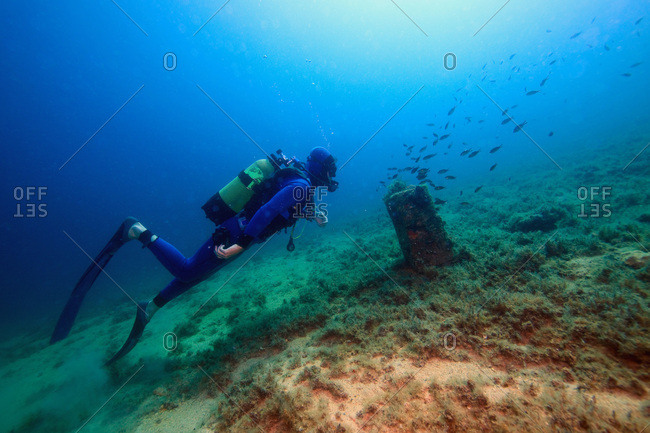 Diving, Adriatic Sea, Croatia, Europe