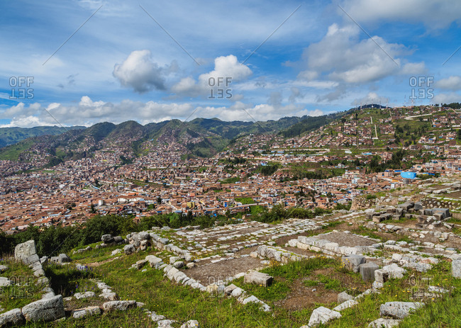 Sacsayhuaman Ruins, Cusco Region, Peru, South America
