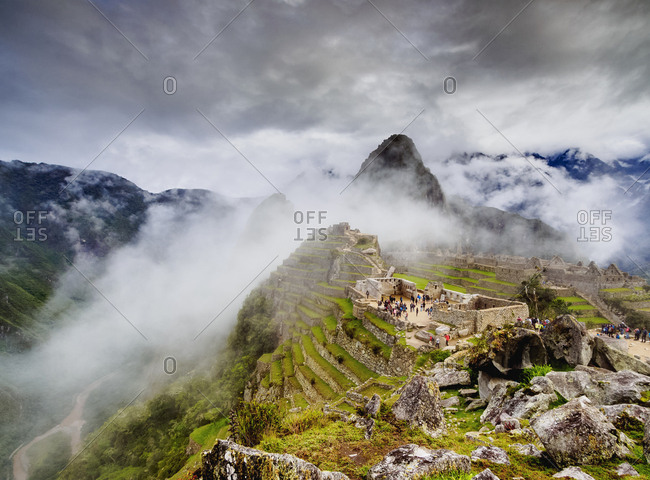 Machu Picchu Ruins, UNESCO World Heritage Site, Cusco Region, Peru, South America
