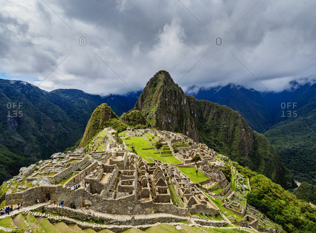 Machu Picchu Ruins, UNESCO World Heritage Site, Cusco Region, Peru, South America