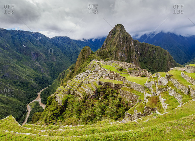Machu Picchu Ruins, UNESCO World Heritage Site, Cusco Region, Peru, South America