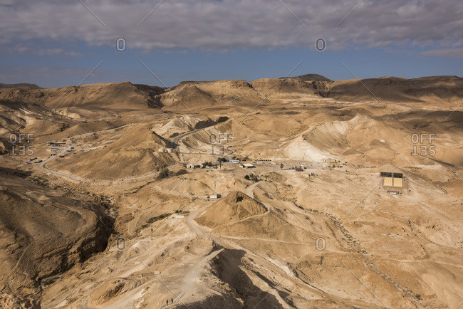 Extreme Terrain Of The Judaean Desert, Dead Sea Region; South District, Israel